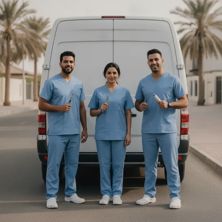 Podiatrist team in Dubai Festival City